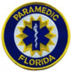 FLORIDA PARAMEDIC SHOULDER PATCH.